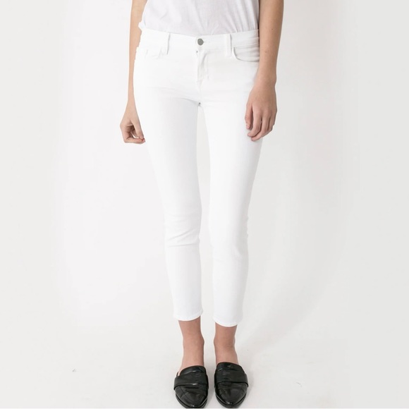 🆕 J Brand 835 Mid-Rise Capri in Blanc / Size: 25 - Picture 5 of 12
